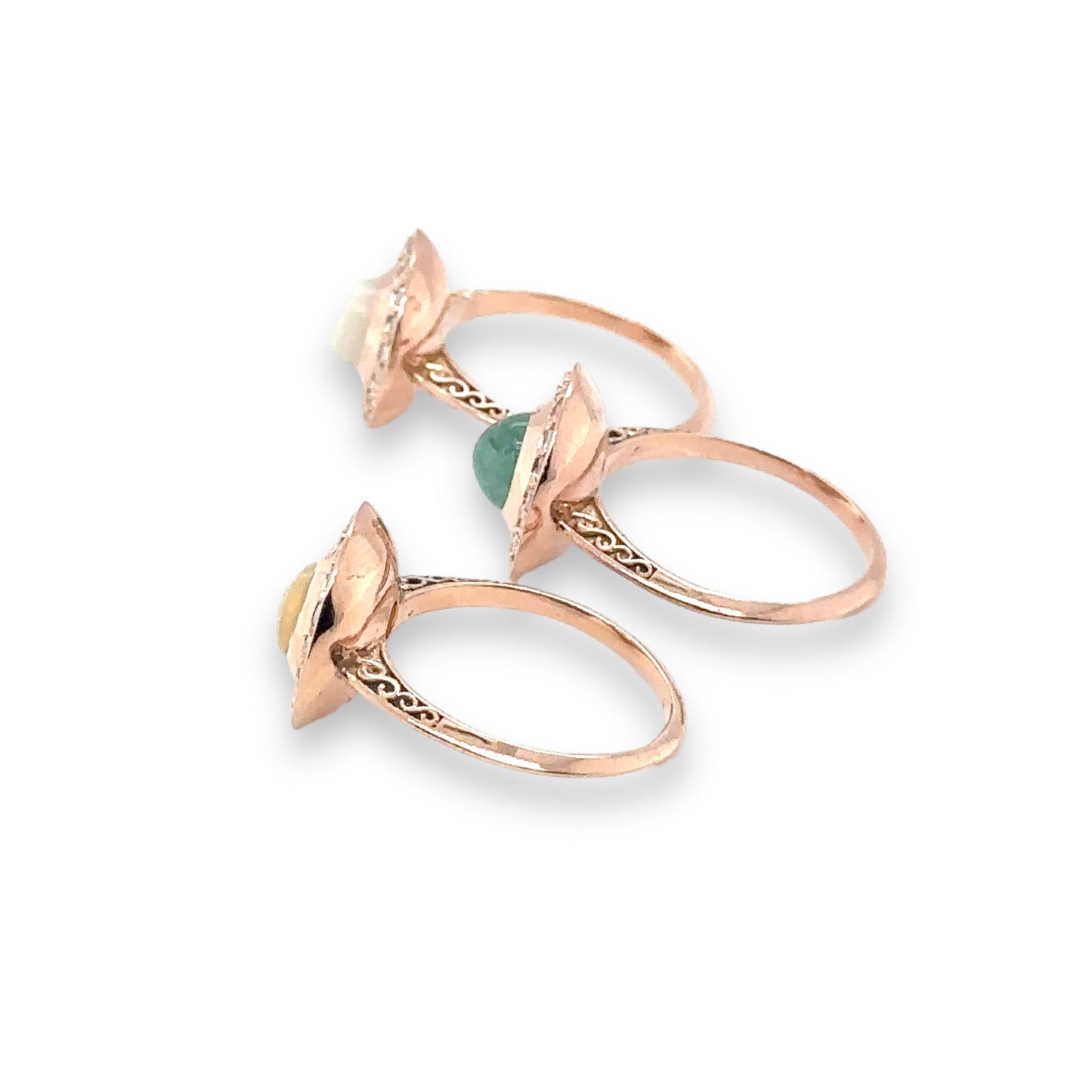 Emerald & Diamond Halo