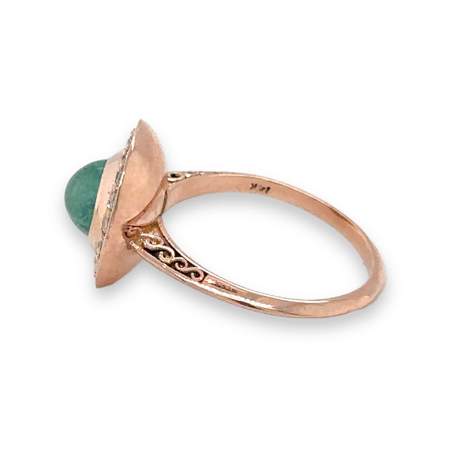 Emerald & Diamond Halo