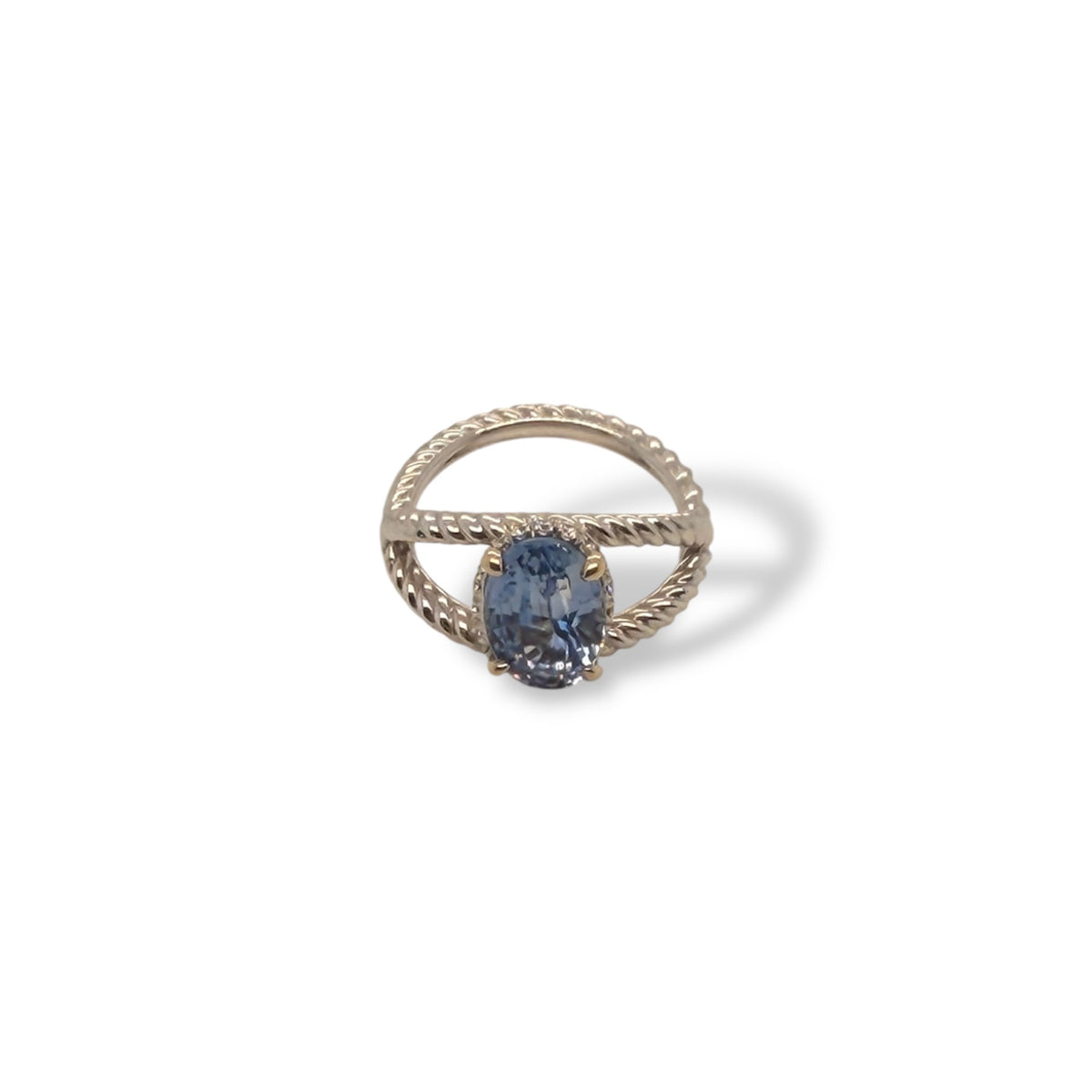 Tanzanite Cross Ring