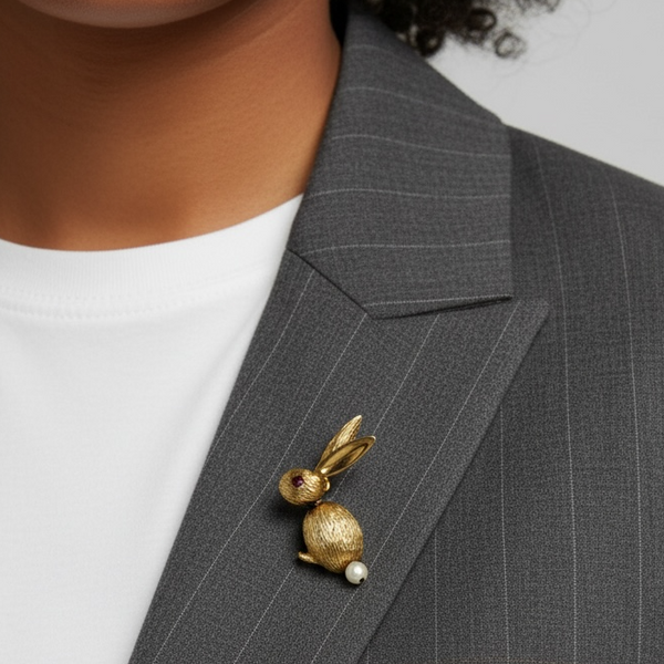 Tiffany & Co. Bunny Brooch