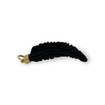 Black Feather Pendant