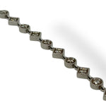 Patterned Tennis Bracelet