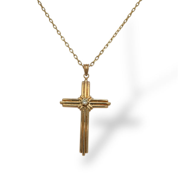 Golden Glistening Cross