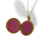 Circular Bloom Locket