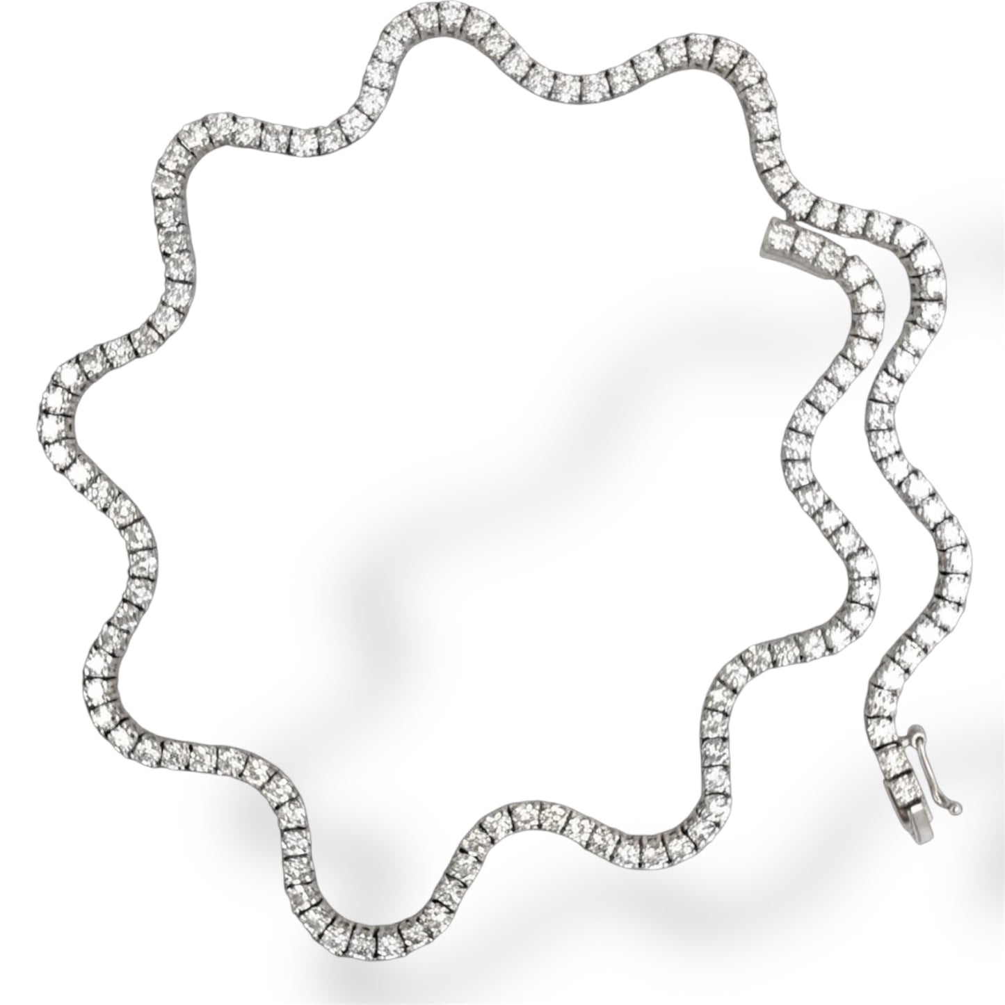 Moonlit Wave Necklace