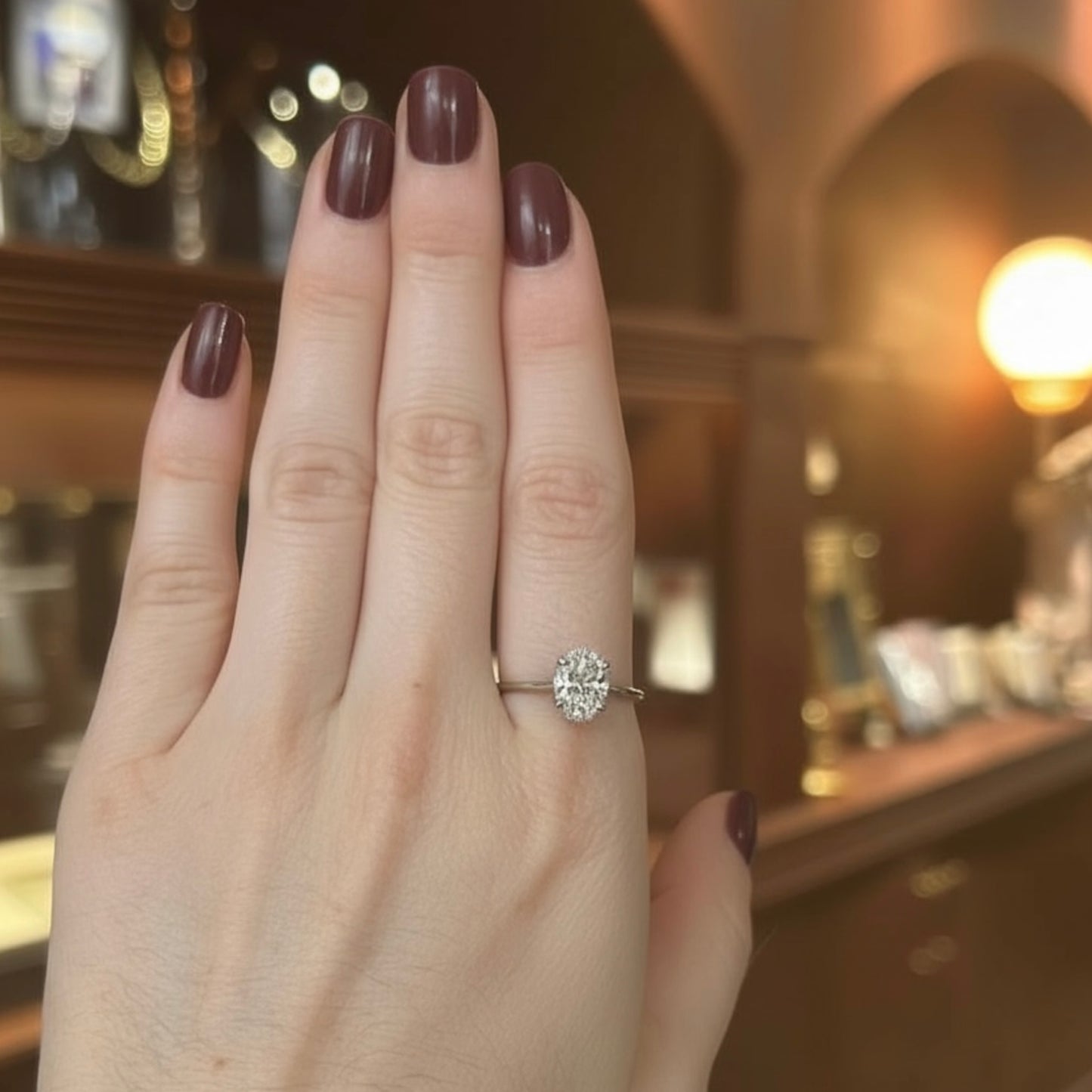 Delicate Oval Brilliant