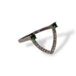 Open Mind Open Heart Emerald