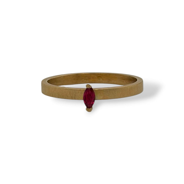 Diamond Ruby Ring