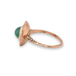Emerald & Diamond Halo