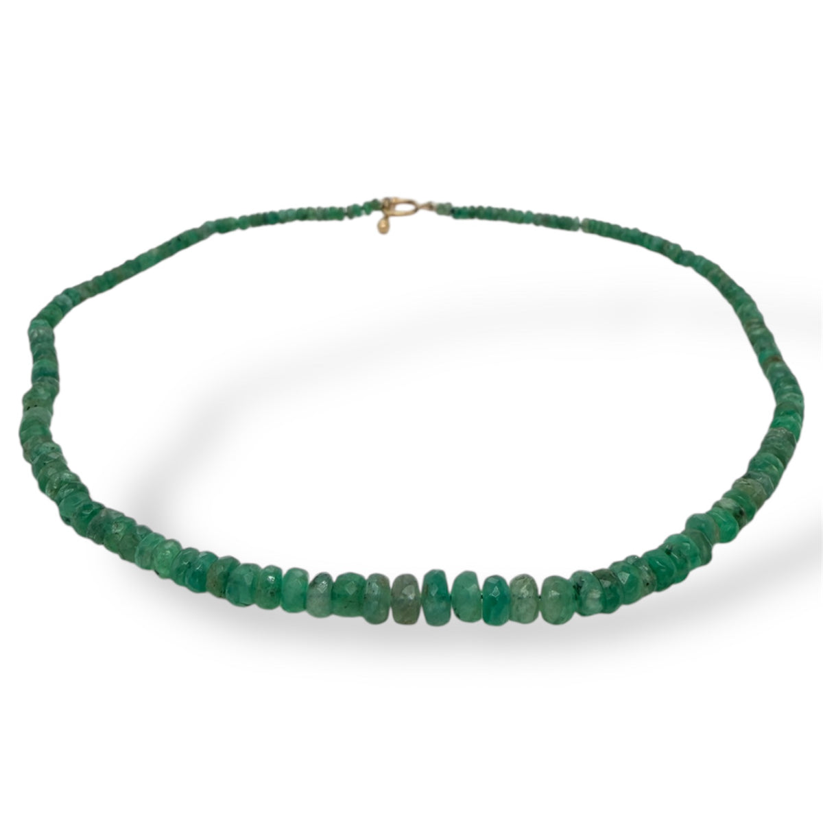 Emerald Beaded Beauty Graduated