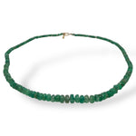 Emerald Beaded Beauty Graduated