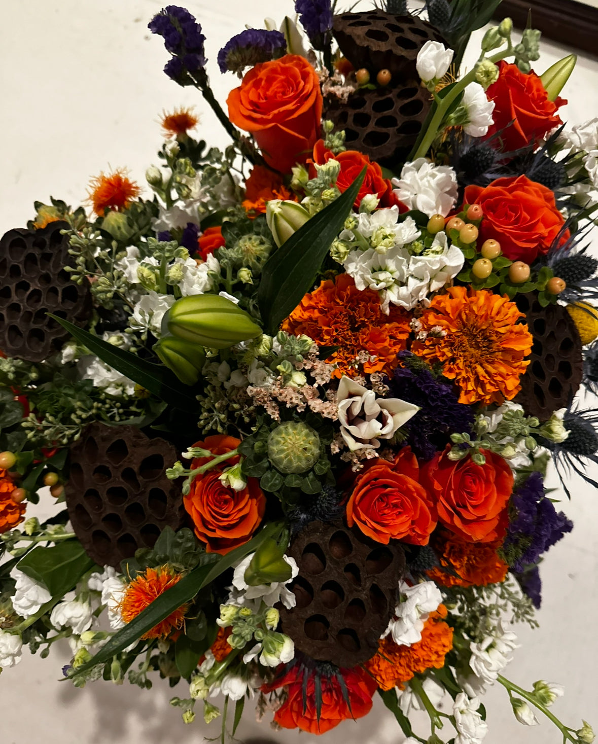 Oct. 26th Fall Foliage Floral Table Arrangement Workshop