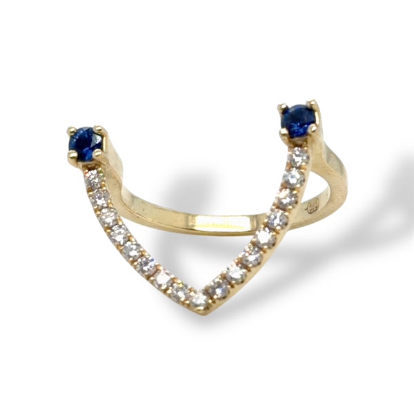 Open Heart Open Mind Sapphire