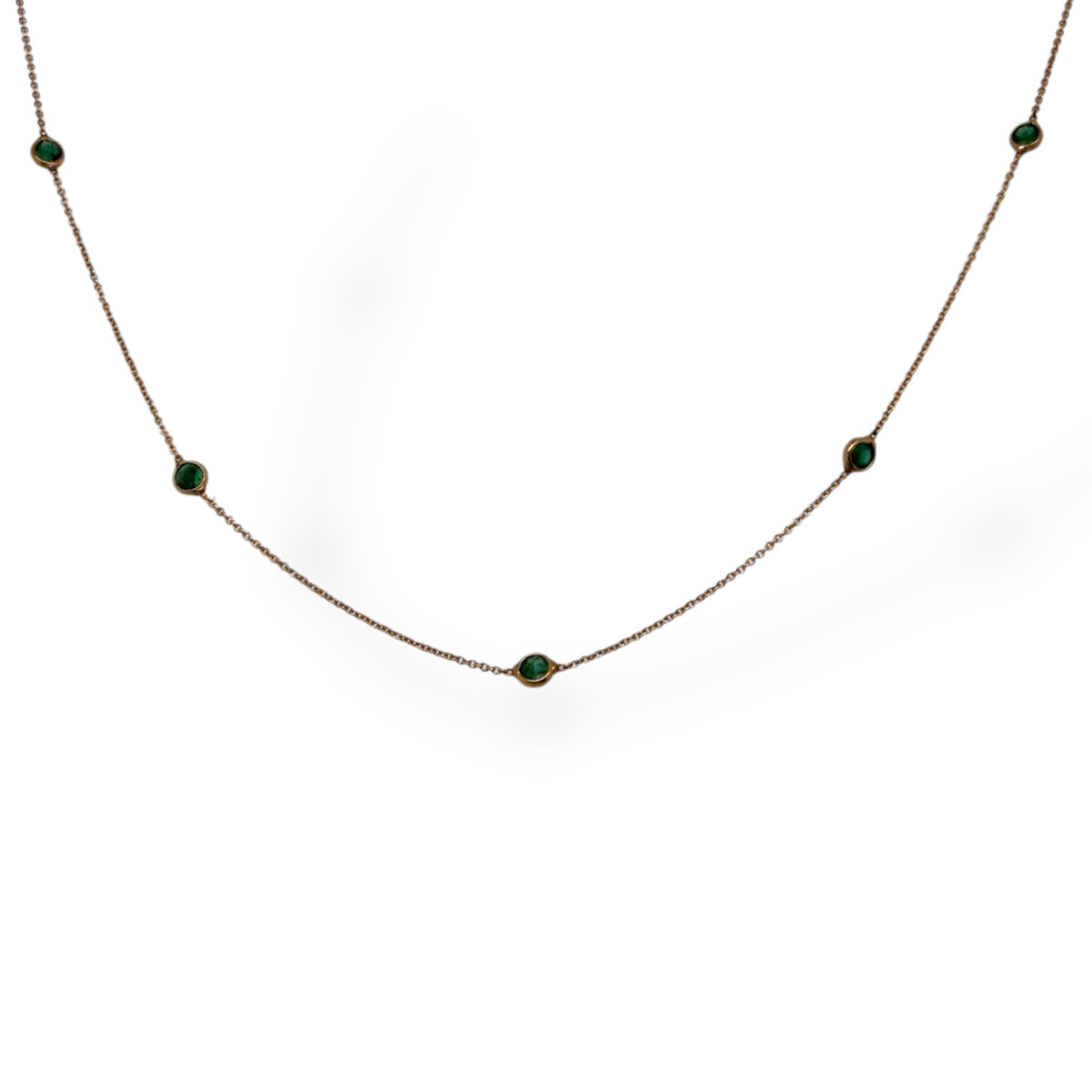Emerald Dewdrop Necklace
