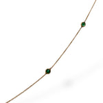 Emerald Dewdrop Necklace