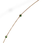 Emerald Dewdrop Necklace