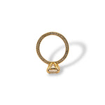 Antique Cut Oval Ring