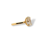 Antique Cut Oval Ring