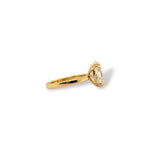 Antique Cut Oval Ring
