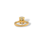 Antique Cut Oval Ring