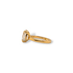 Antique Cut Oval Ring