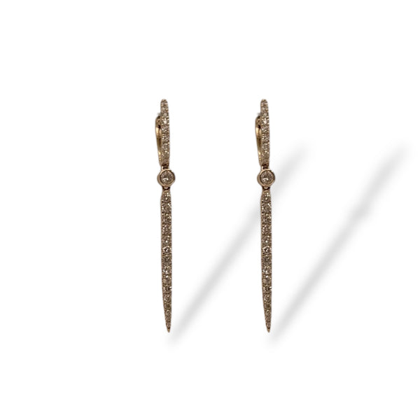 Diamond Drop Earrings