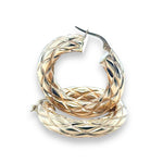 Snake Scale Hoops