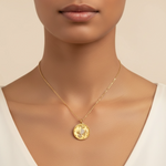 Capricorn medallion