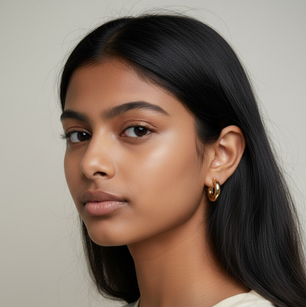 Bellora gold hoop