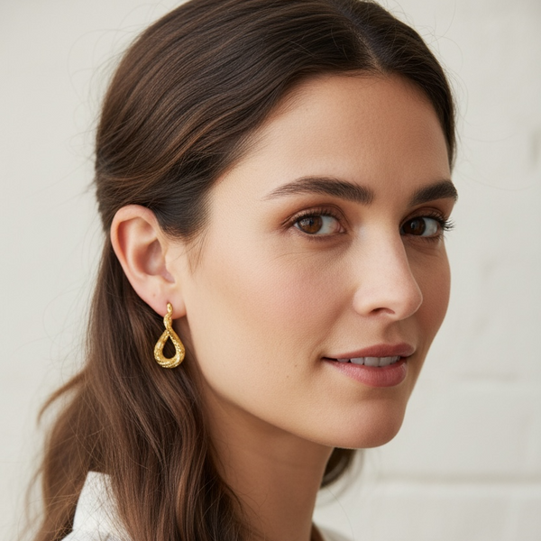 Zél Gold Earrings