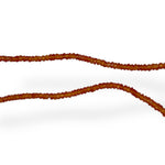 Orange Sapphire Beaded Beauty