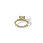 Cushion Diamond Ring Set
