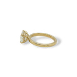 Cushion Diamond Ring Set