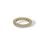 Cushion Diamond Ring Set