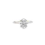 Oval Solitaire Engagement Ring