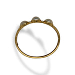 Three Pearl Bangle