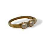 Three Pearl Bangle