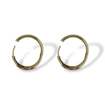 Diamond set hoop