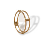 Rose gold Bangle with diamonds