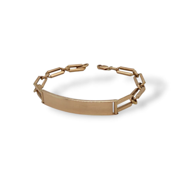 Rose Gold ID Bracelet