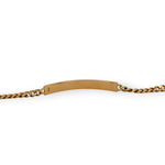 Gold ID Bracelet