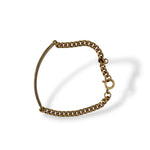 Gold ID Bracelet
