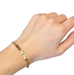 Gold ID Bracelet