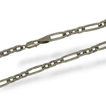White Gold Paperclip Chain