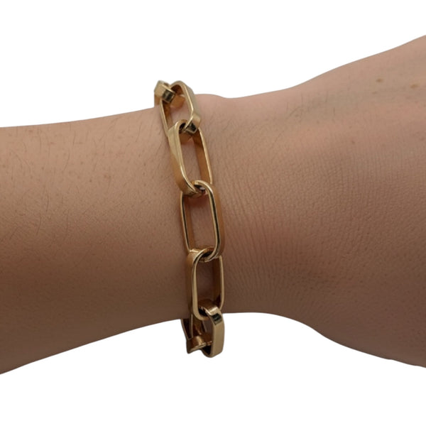 Oval Link Chain Bracelet