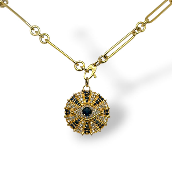 Sapphire Eye Pendent