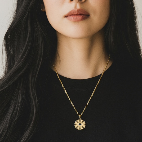 Sapphire Eye Pendent