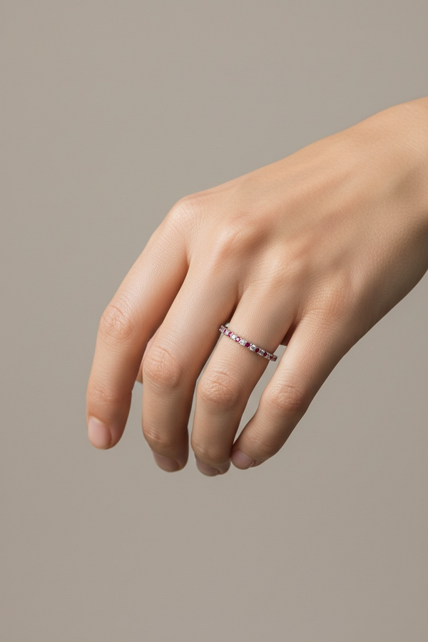 Scarlet Harmony Ring