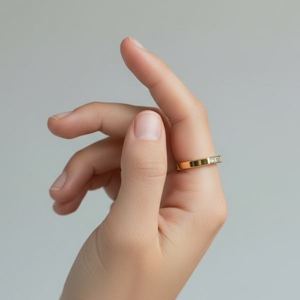 Octo-Baguette Ring