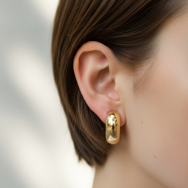 Gleam Gold Hoop